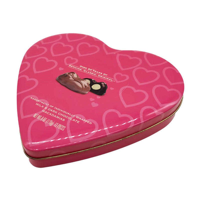 good quality Lovely Heart Shaped Tin Box for Charming Tin Storage and Heartwarming Gifts wholesale