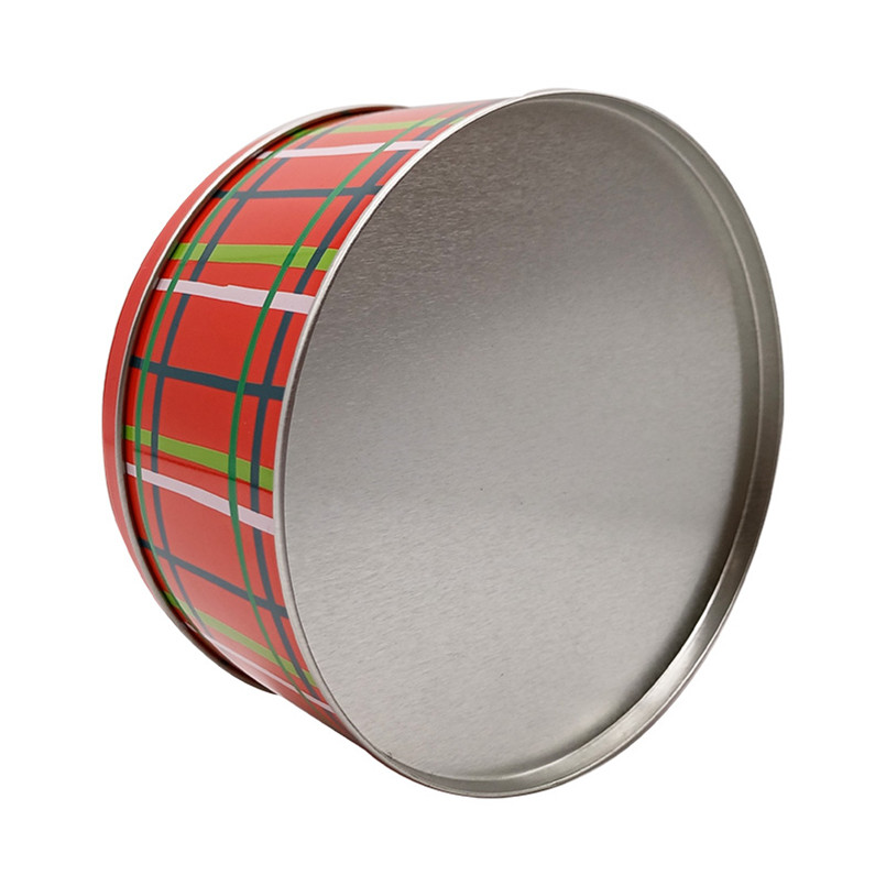 Stylish Round Metal Cookie Boxes for Fresh and Secure Storage