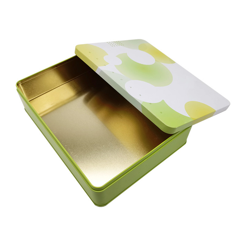 Wholesale Price Food Grade Stylish and Durable Rectangle Metal Candy Tin Box