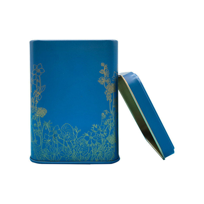 custom Wholesale Custom Premium Square Metal Tea Can for Freshly Sealed and Preserved Tea online