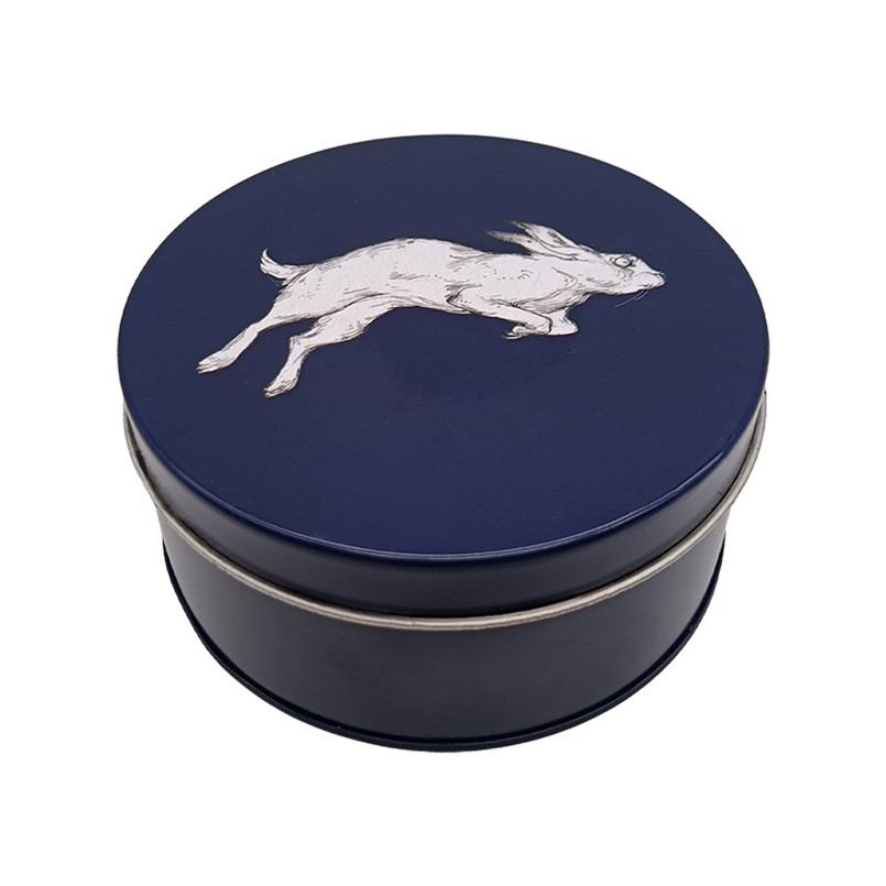 Factory Customized Recyclable Stylish Metal Round Tin Box for Gift Storage and Packaging