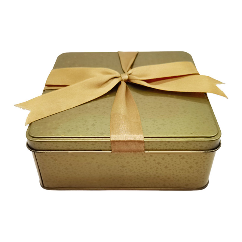 High-Quality Custom Deluxe Metal Gift Tin Box for Exquisite Gift Giving