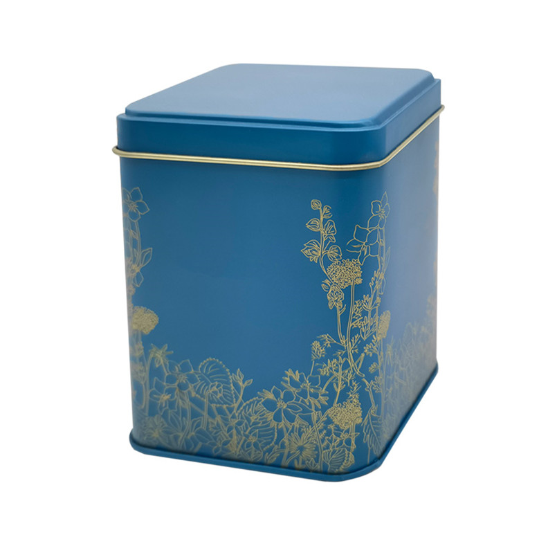 Customizable Exquisite Gift Tea Tin Boxes Set for Premium Loose Leaf Tea Storage