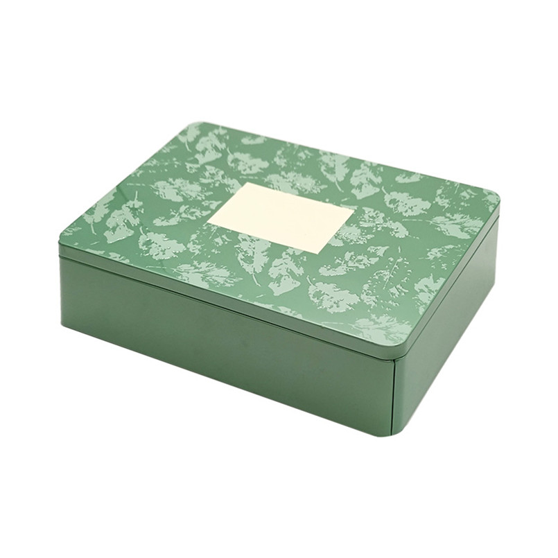 Wholesale Custom Recycled Stylish Empty Tin Metal Box Container for Gift