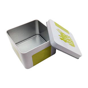 Factory Design Square Tin Box Canisters