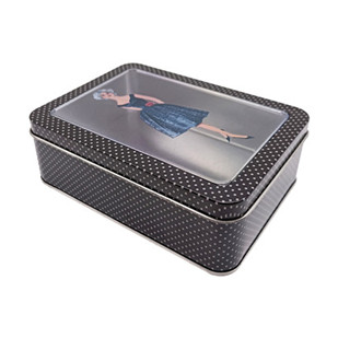 custom Metal Custom Gift Square Tin Boxes With Logo online