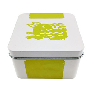 Factory Design Square Tin Box Canisters