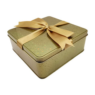 custom Square Manufacturer Tin Box For Gift Giving online