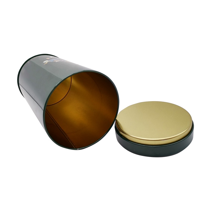 Round Tin Tea Can: Stylish Tin Tea Packaging Solution