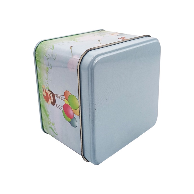 Factory Directly Eco Friendly Square Metal Gift Tin Box for Candy