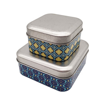 good quality Rectangular Custom Matte Finish Tin Box With Embossing wholesale