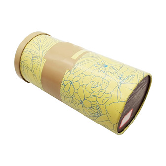 Personalized Floral Tea Tin Box With Compartments