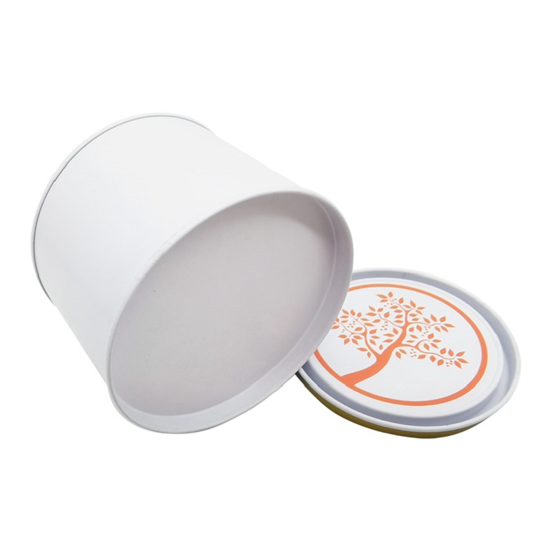 Eco-Friendly Printing Tin Round Food Grade Packaging Tea Coffee Can