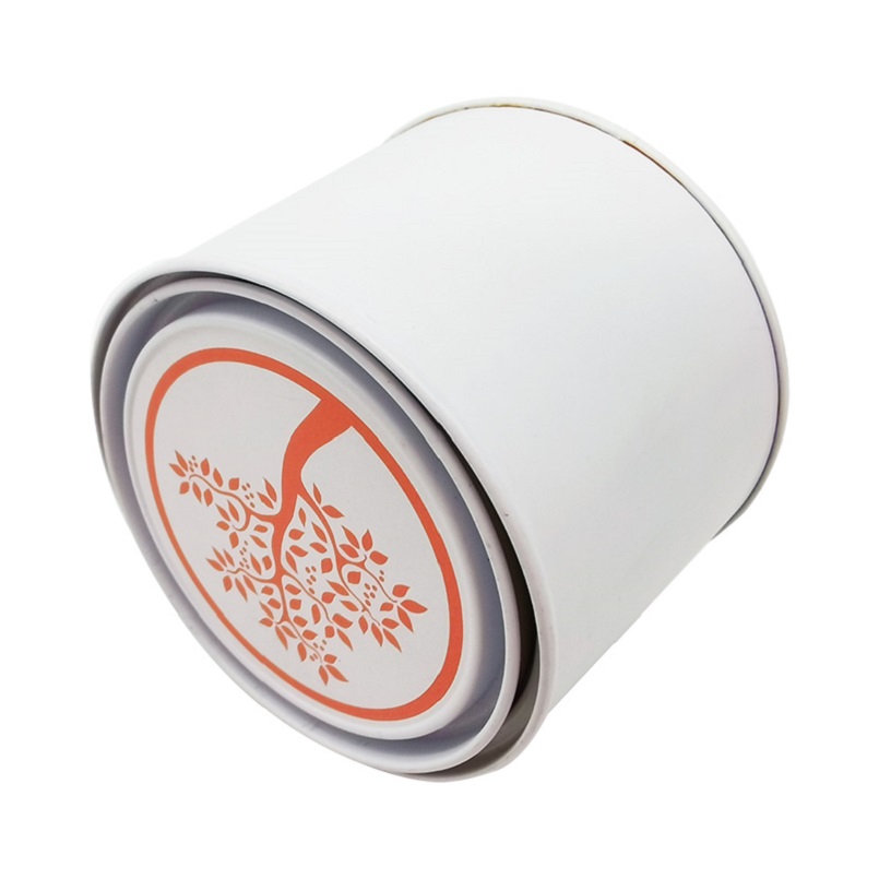 Eco-Friendly Printing Tin Round Food Grade Packaging Tea Coffee Can