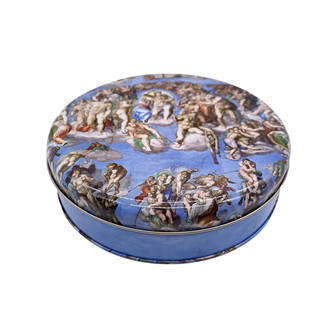 good quality 4Oz Biscuit Factory Customize Round Metal Tin Box Silver Candy wholesale