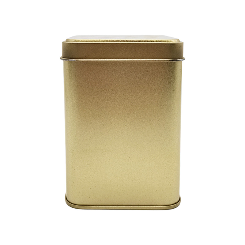 good quality Customizable Moisture-Proof Sealed Storage Delicate Luxury Metal Gold Tea Tin wholesale