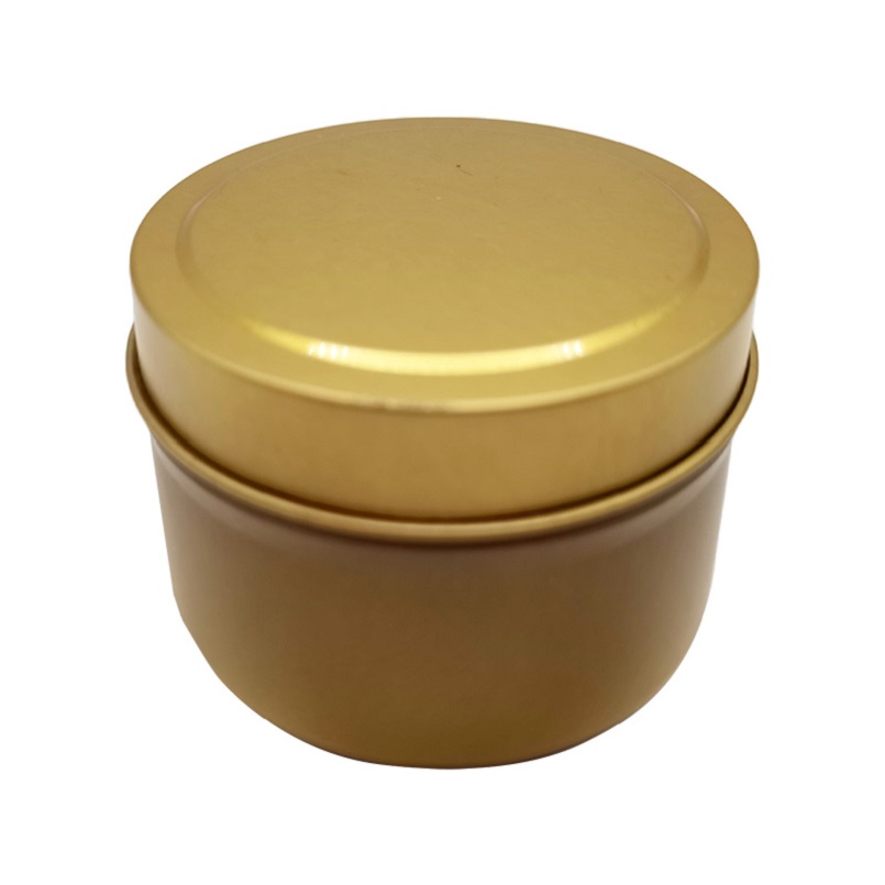 Customizable Mini Size Round Luxury Gold Tinplate Food Safe Bulk Mint Tins