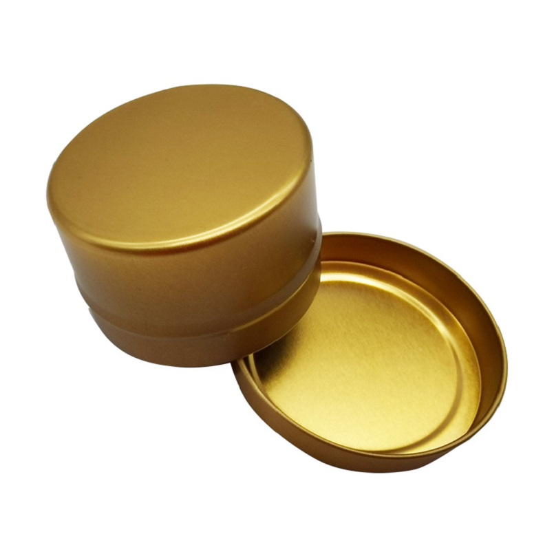 good quality Wholesale Durable Luxury Fashionable Recycled Small Round Gold Mint Tin Box wholesale