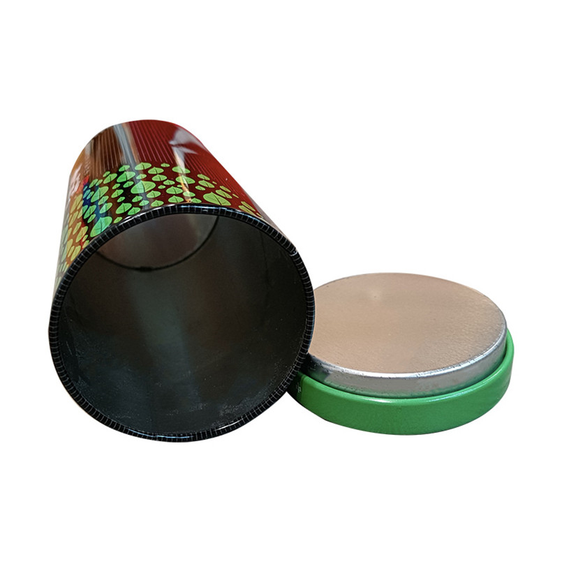 good quality Eco-friendly Rust-Proof Durable Airtight Round Bottom Luxury Tea Can for Gift wholesale