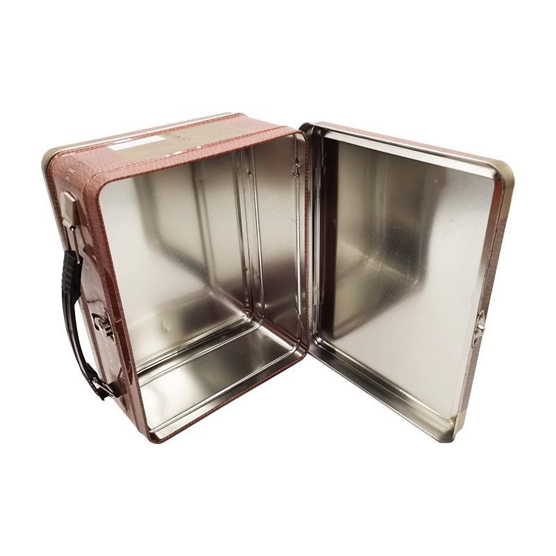 Airtight Lid Food Grade Cookies Metal Boxes