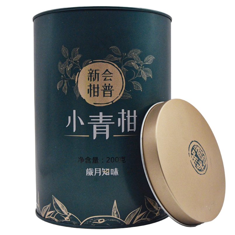 Airtight Fashionable Practicality Round Metal Customize Tea Bag Boxes Wholesale