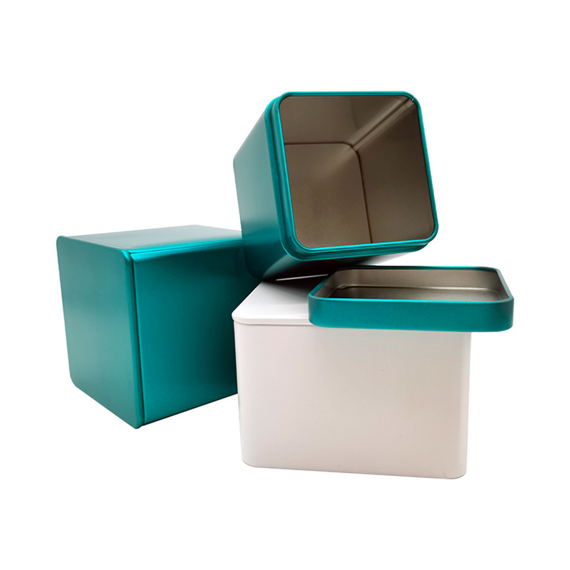 Factory Direct Sale Stylish High-End Customizable Square Empty Small Tea Bag Box