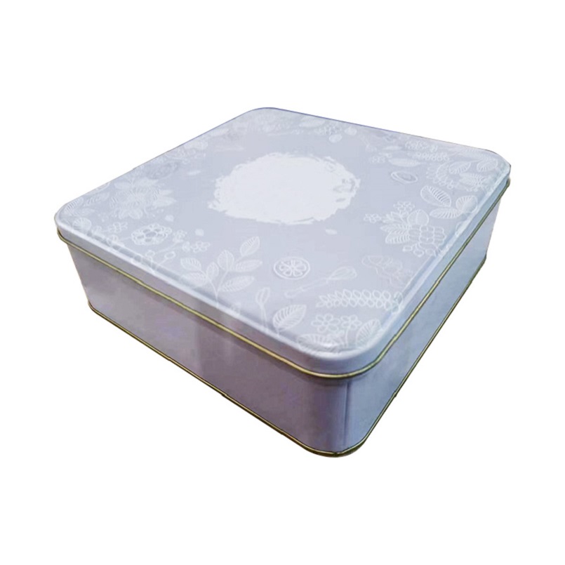 good quality Air Tight Sealed Minimalist Design Custom Printed Square Metal Chocolate Tin Box wholesale