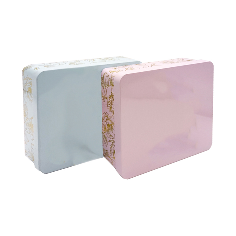 Candy Colored Wedding Gift Heart Chocolate Candy Tin Box