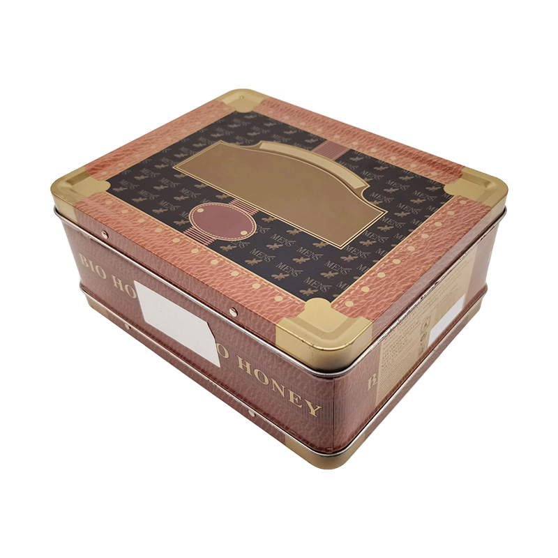 Container Product Small Square Custom Gift Metal Case Mini Tin Box