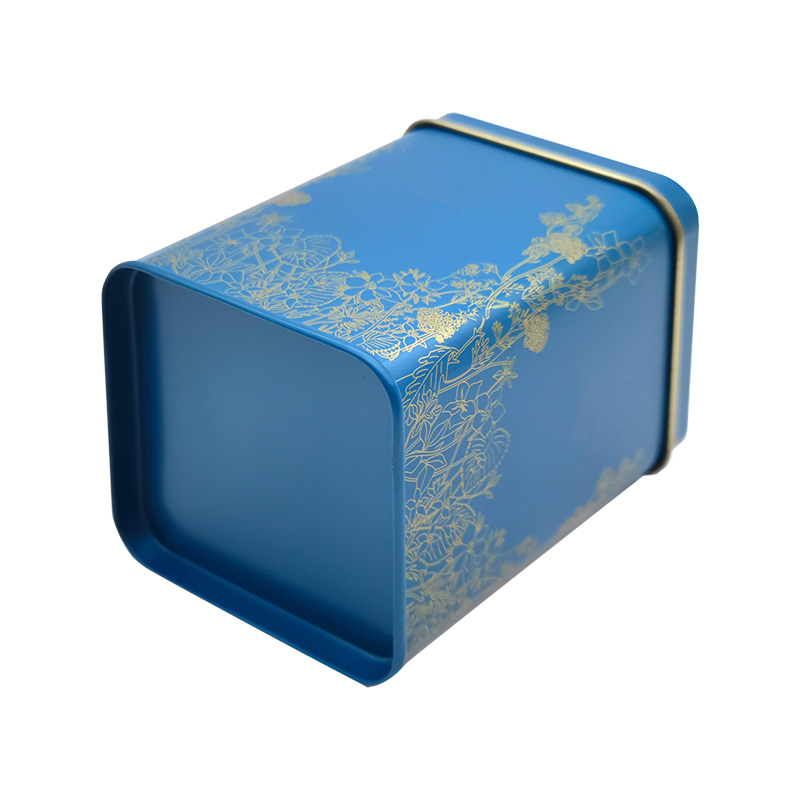 Aluminum Saffron Tin Box Packaging